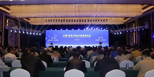 中国（淮海）绿色纤维高峰论坛在江苏沛县成功举办