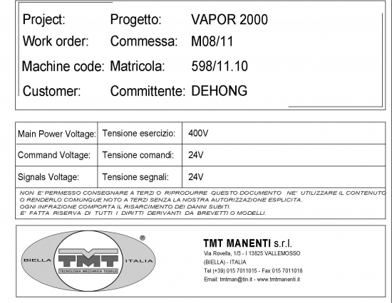 意大利TMT MANENTI VAPOR 2000蒸汽整理机电气电路图说明书.jpg