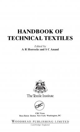 HANDBOOK OF TECHNICAL TEXTILES 产业用纺织品手册.png